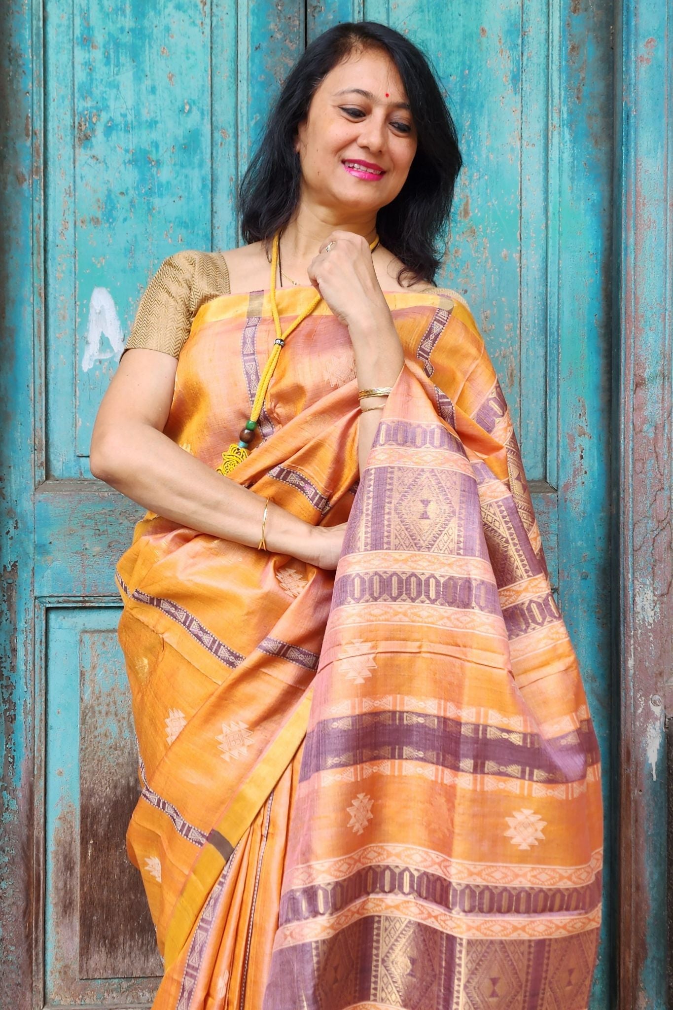 Tussar Silk Saree