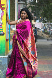 Pink Silk Paithani Saree