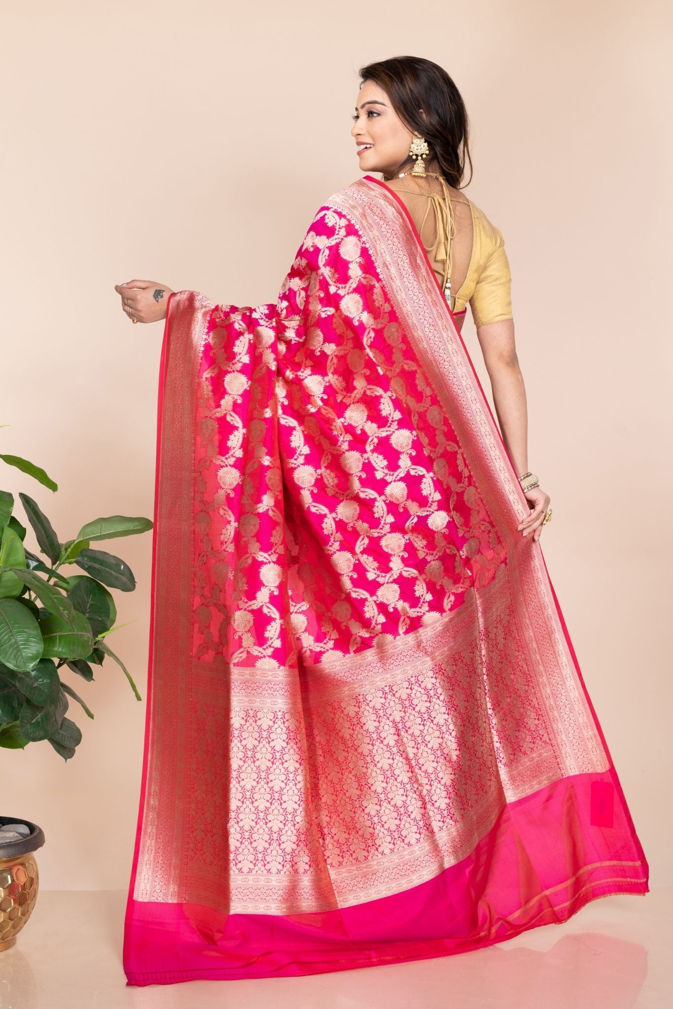 Katan Banarasi Silk Saree