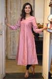 Lavender Chanderi Kurta - NamegStore