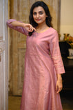 Lavender Chanderi Kurta - NamegStore