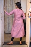 Lavender Chanderi Kurta - NamegStore