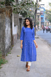 Royal Blue Nilakshi Kurti - NamegStore