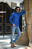 Royal Blue Men's Shirt - NamegStore