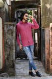 Maroon Men's Shirt - NamegStore