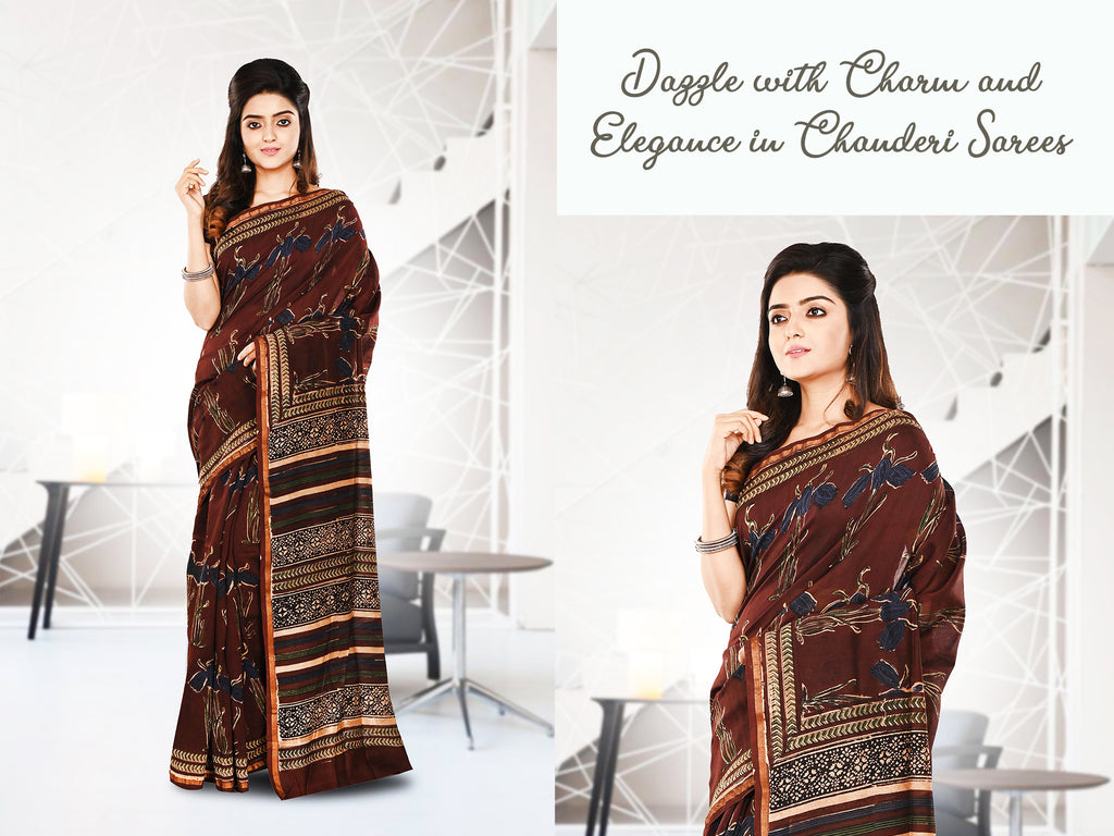 Dazzle with Charm and Elegance in Chanderi Sarees