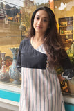 Unique Black & White Jamdani Dress