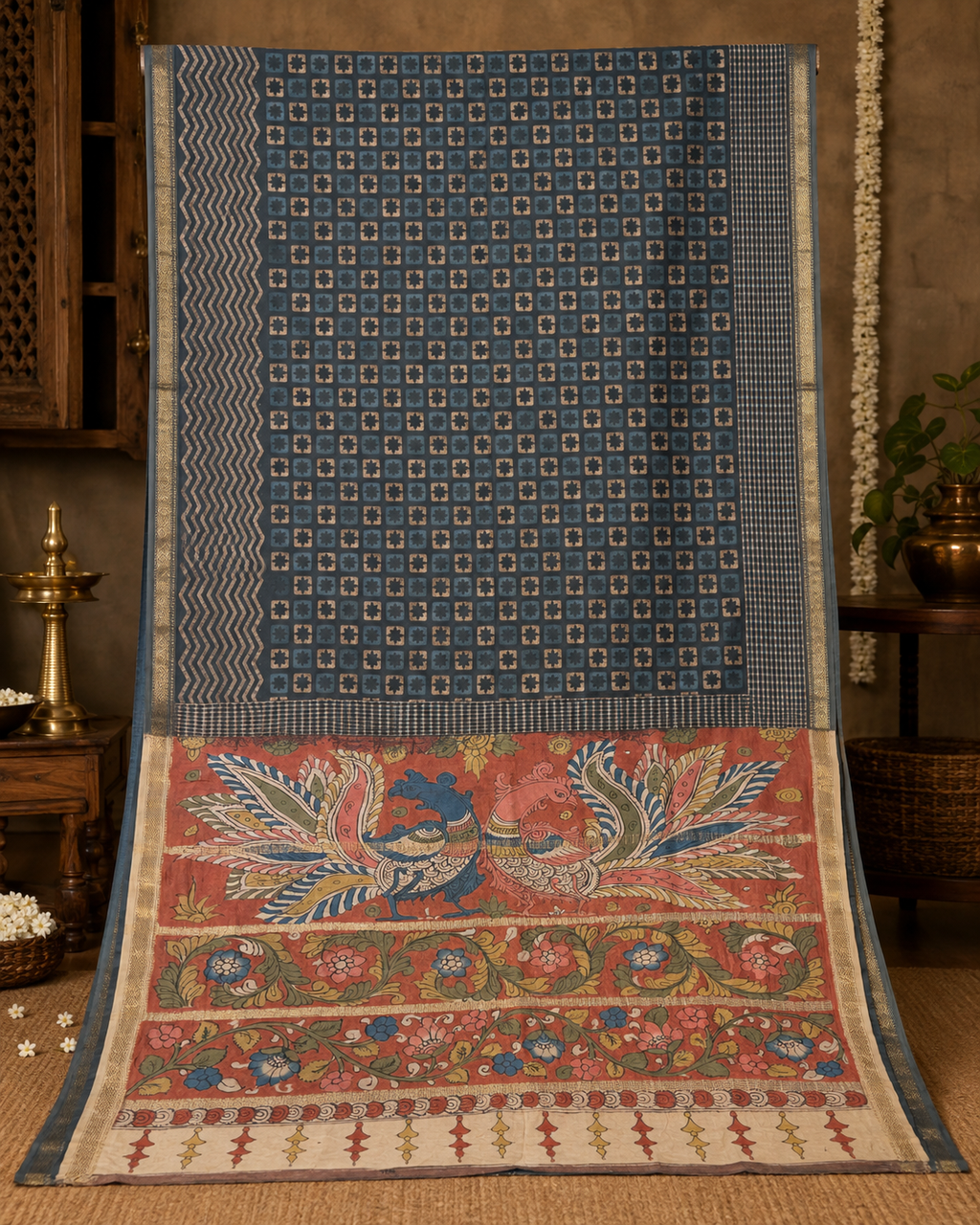 Kalamkari saree
