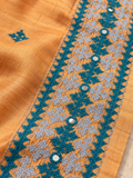Tussar dye Gujarati saree SG