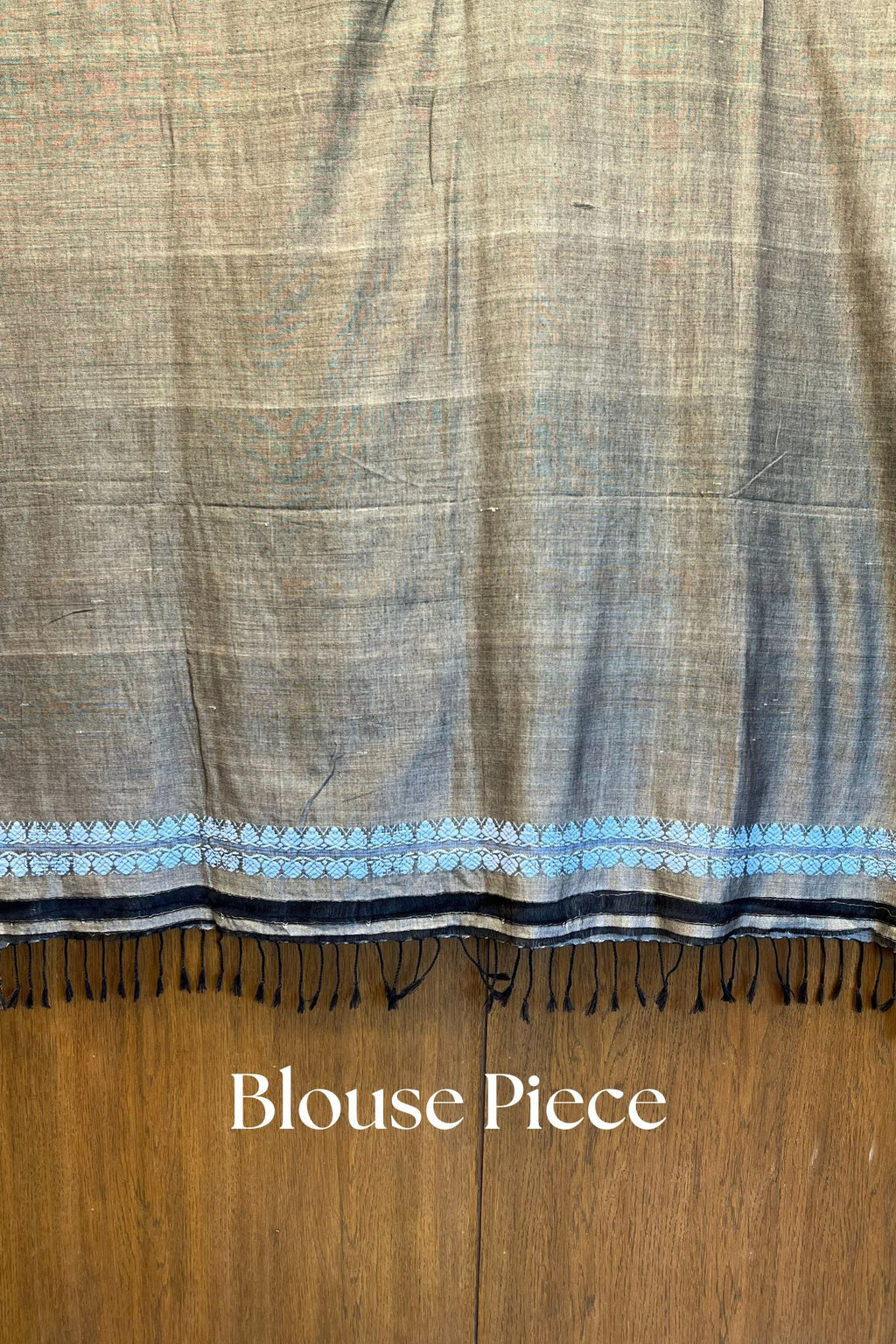 Grey Assam Weaves Cotton & Eri Silk Saree