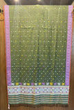 Green Eri Silk Saree