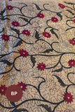 Hand-Painted Tussar Kalamkari Saree