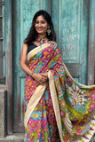 Cotton Kalamkari Saree