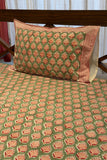 Double Bedsheet Handblock printed