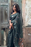 Linen Saree