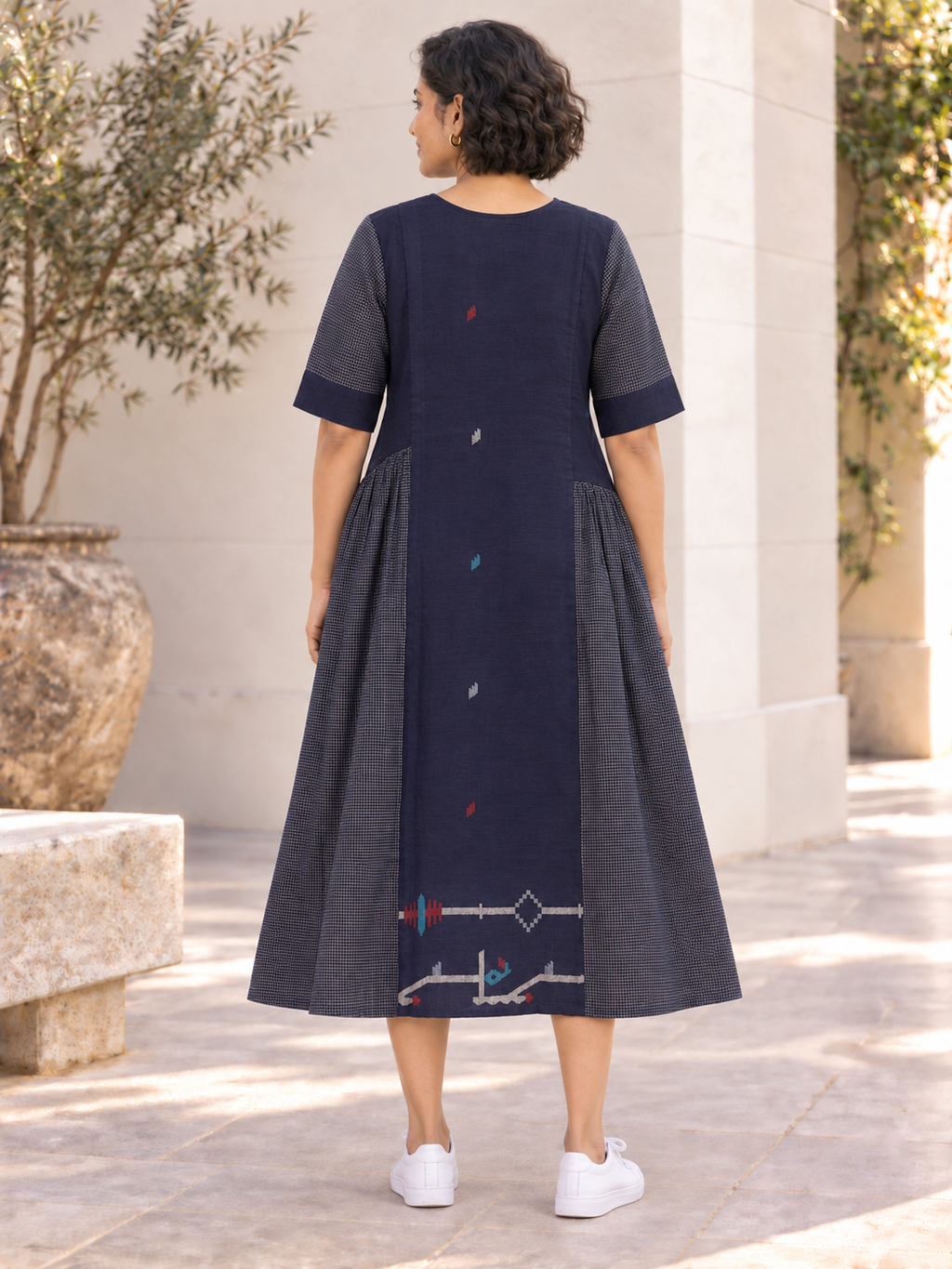 Jamdani Dress KD007