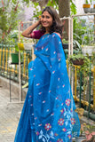 Handwoven Muslin Jamdani Saree