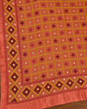 Tussar dye Gujarati saree SG