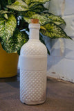 White Bottle Cum Vase - NamegStore