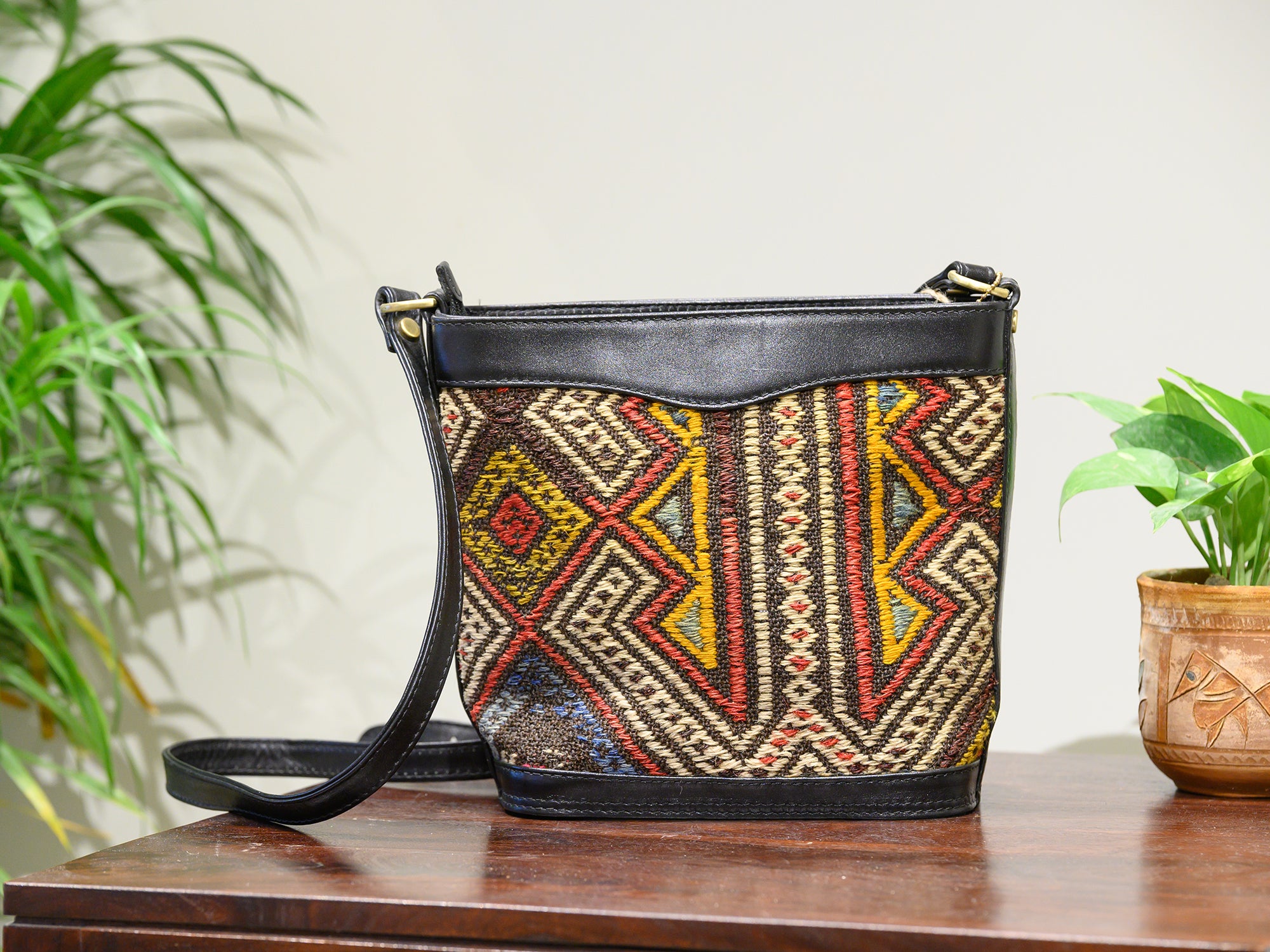 Top Quality Shoulder Handmade Purse| Kilim Messenger Bag